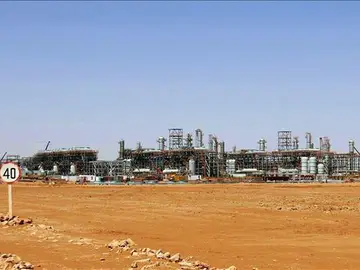 Planta de gas en In Amenas, Argelia Planta de gas en In Amenas, Argelia