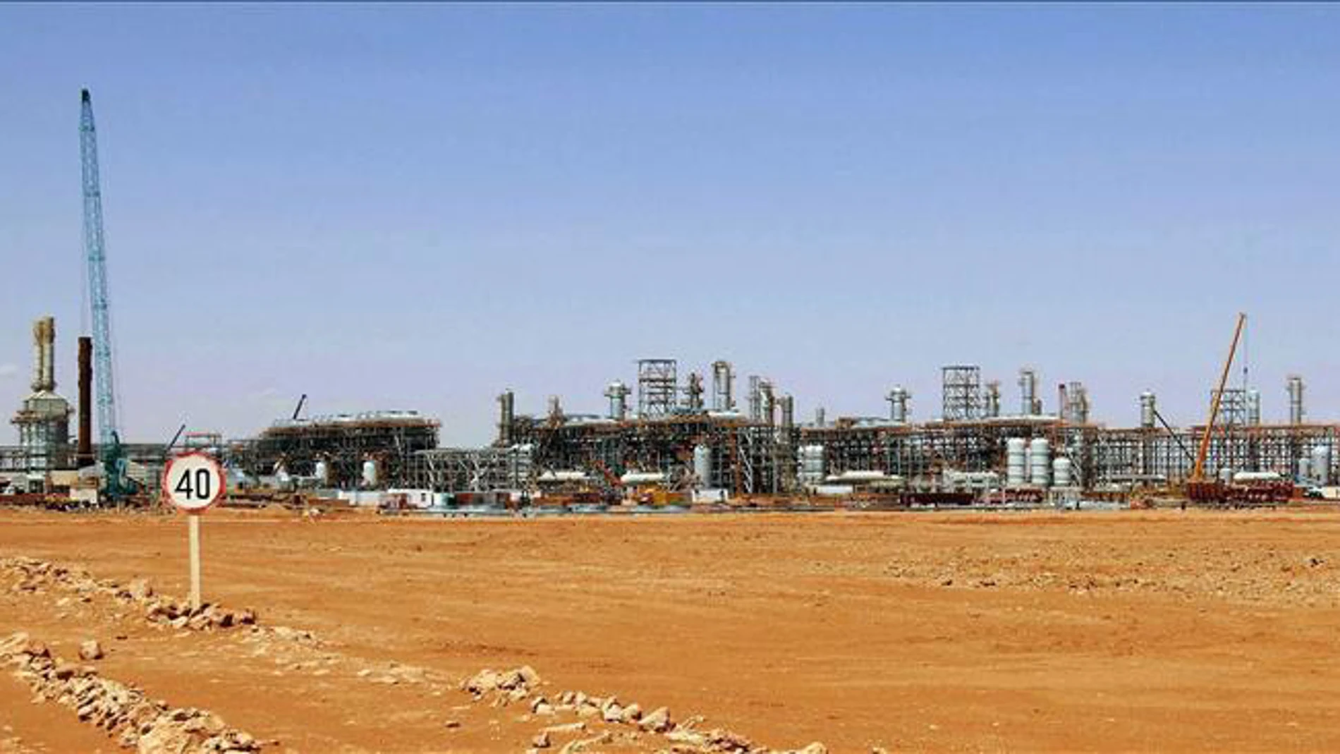 Planta de gas en In Amenas, Argelia Planta de gas en In Amenas, Argelia
