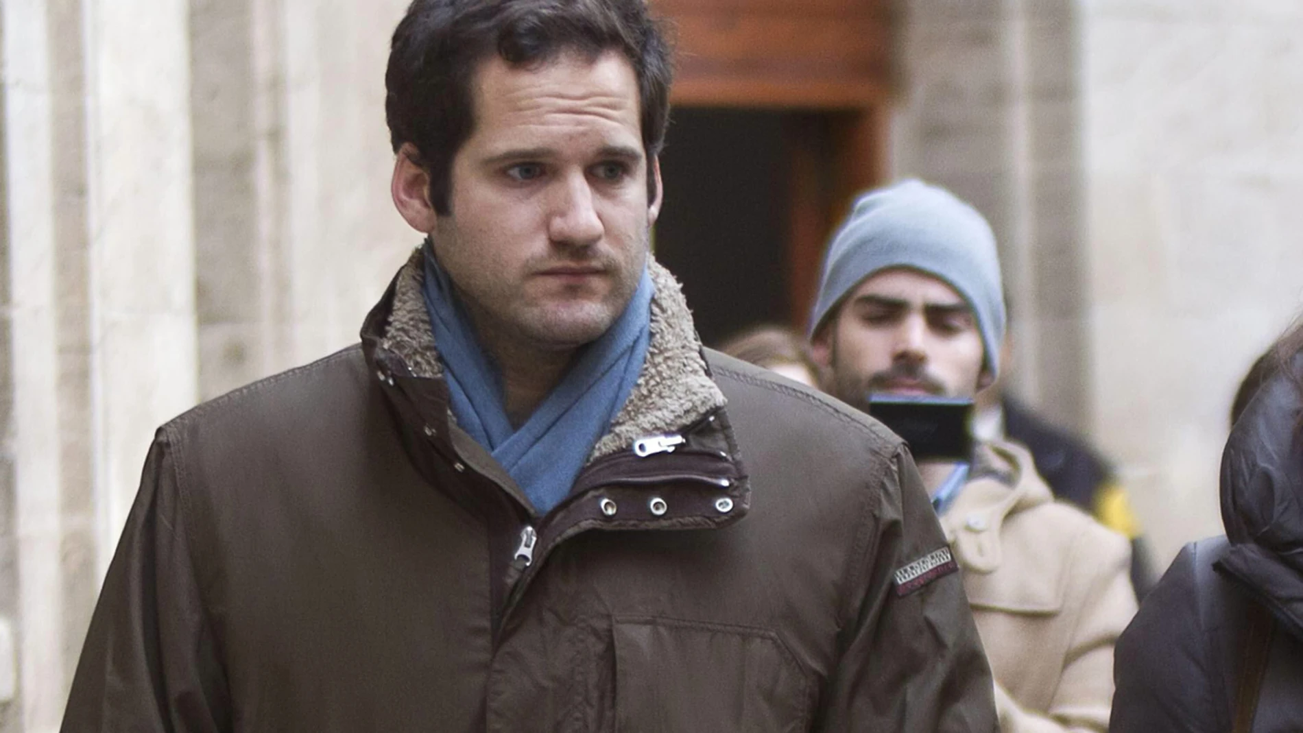 El sobrino de Urdangarin a su llegada a los juzgados El sobrino de Urdangarin a su llegada a los juzgados
