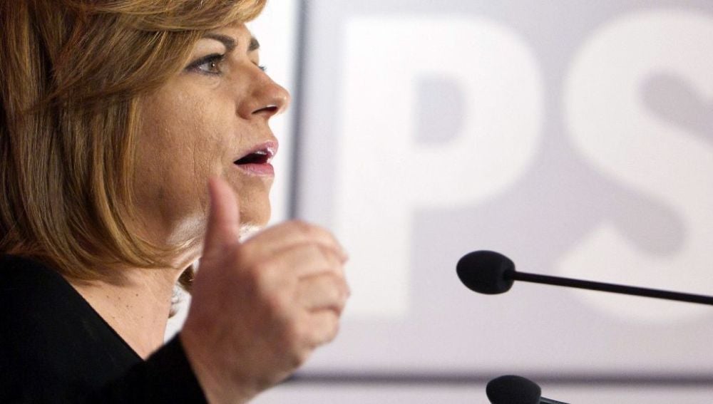 Elena Valenciano, vicepresidenta general del PSOE