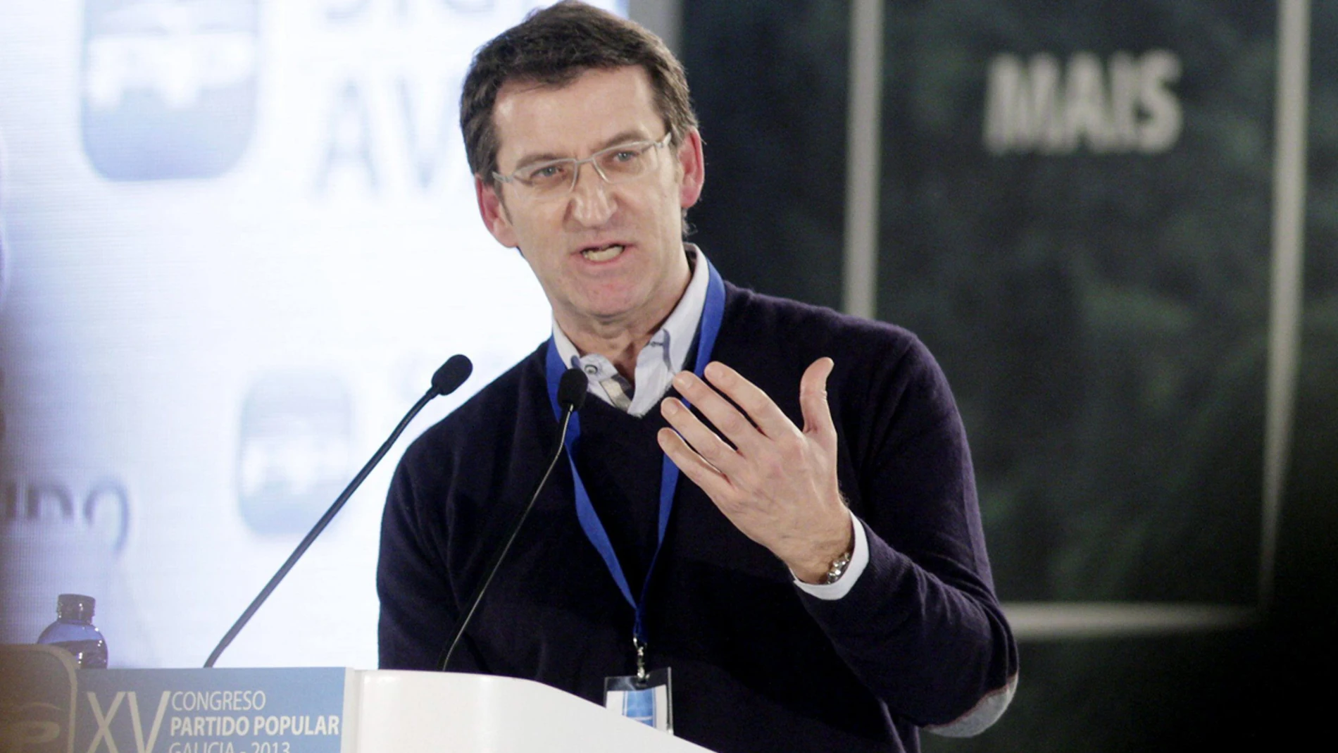 El líder de los populares en Galicia, Alberto Núñez Feijóo El líder de los populares en Galicia, Alberto Núñez Feijóo