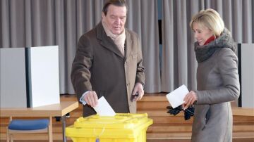 Votando en la Baja Sajonia