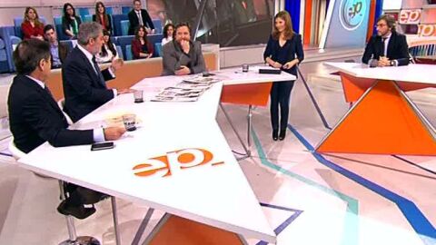 Miguel &Aacute;ngel Rodr&iacute;guez e I&ntilde;aki Oyarz&aacute;bal en 'Espejo P&uacute;blico'