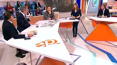 Miguel Ángel Rodríguez e Iñaki Oyarzábal en 'Espejo Público' Miguel Ángel Rodríguez e Iñaki Oyarzábal en 'Espejo Público'