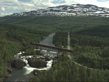 El Nordlandsbanen en Noruega