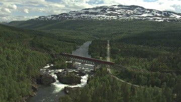 El Nordlandsbanen en Noruega