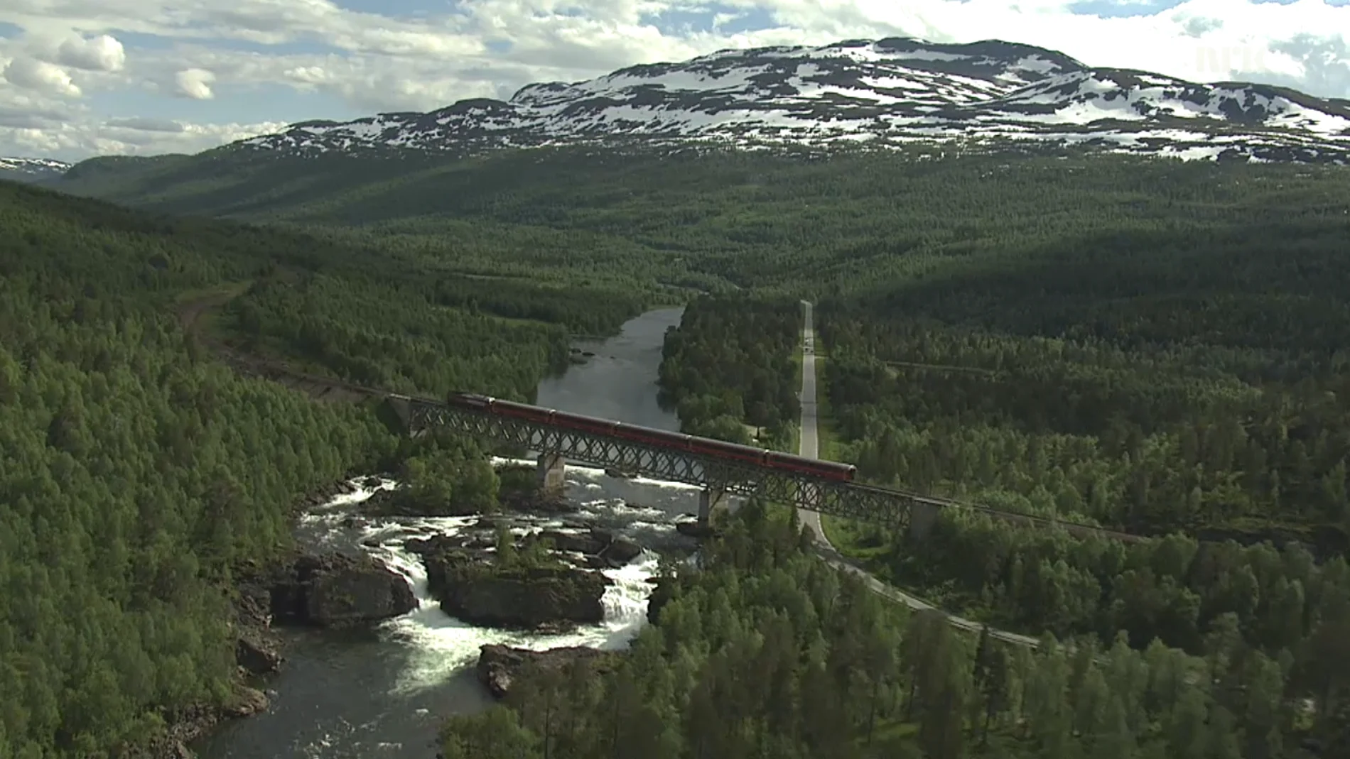 El Nordlandsbanen en Noruega El Nordlandsbanen en Noruega