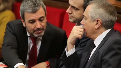 Pere Navarro en el Parlamento Pere Navarro en el Parlamento