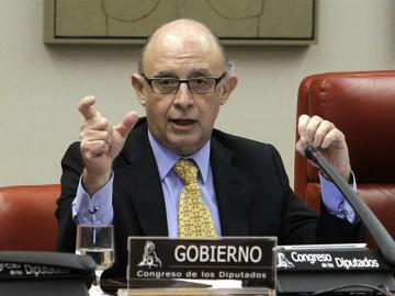 El ministro de Hacienda y Administraciones Públicas, Cristóbal Montoro