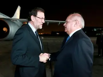 Mariano Rajoy llega a Lima Mariano Rajoy llega a Lima
