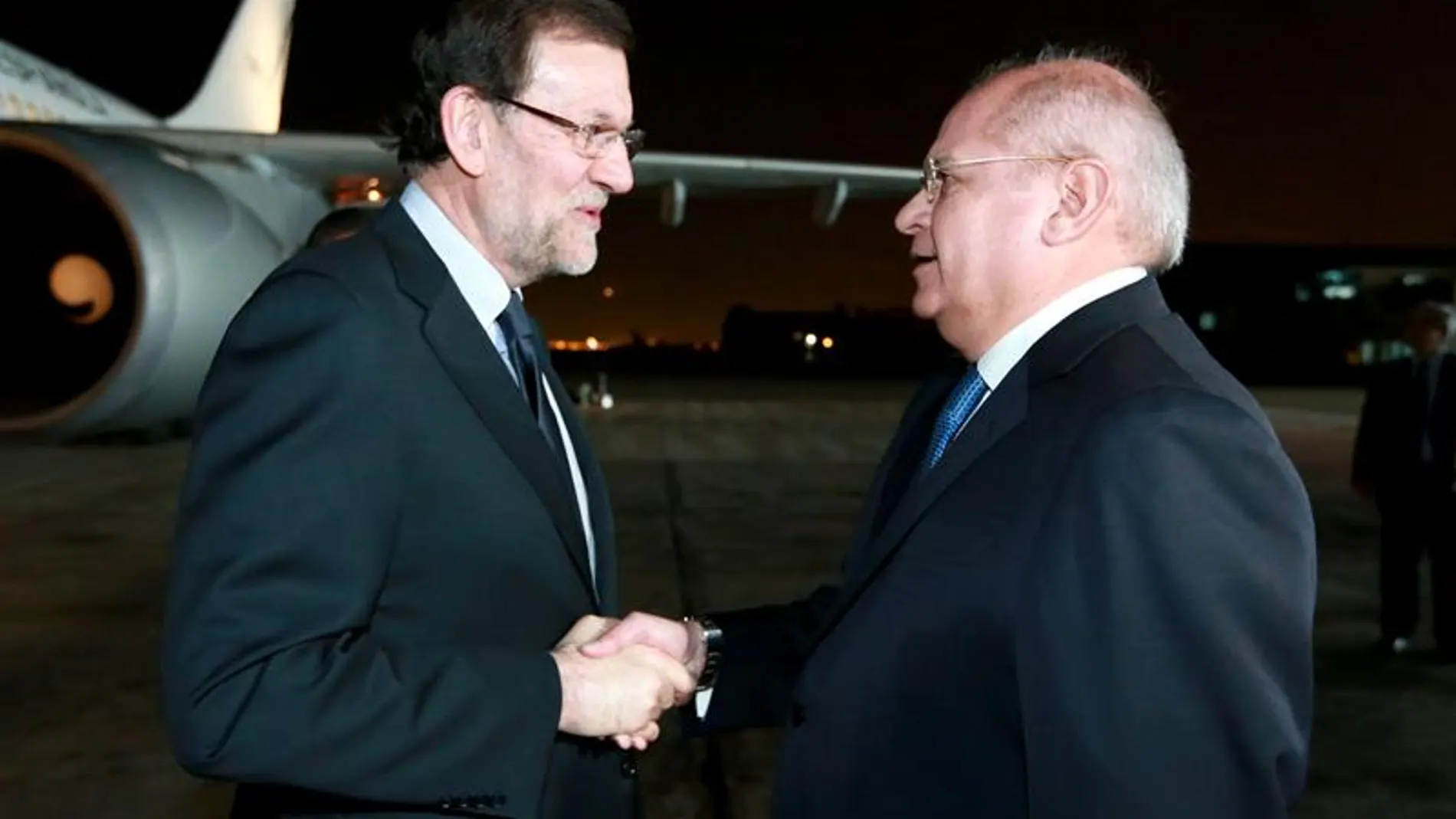 Mariano Rajoy llega a Lima Mariano Rajoy llega a Lima
