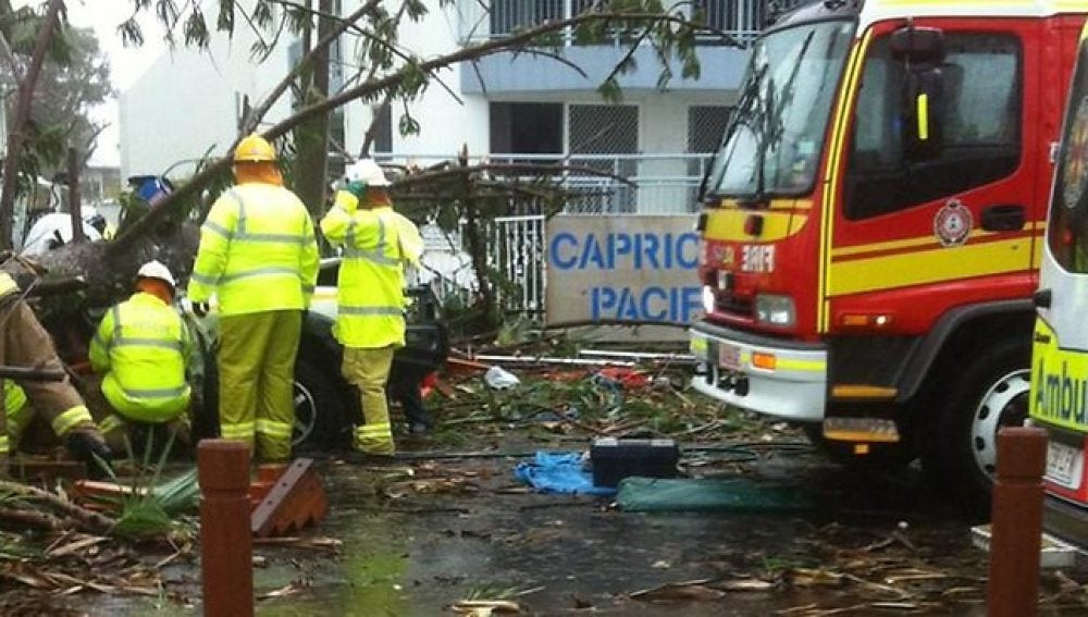 Australia golpeada por varios tornados