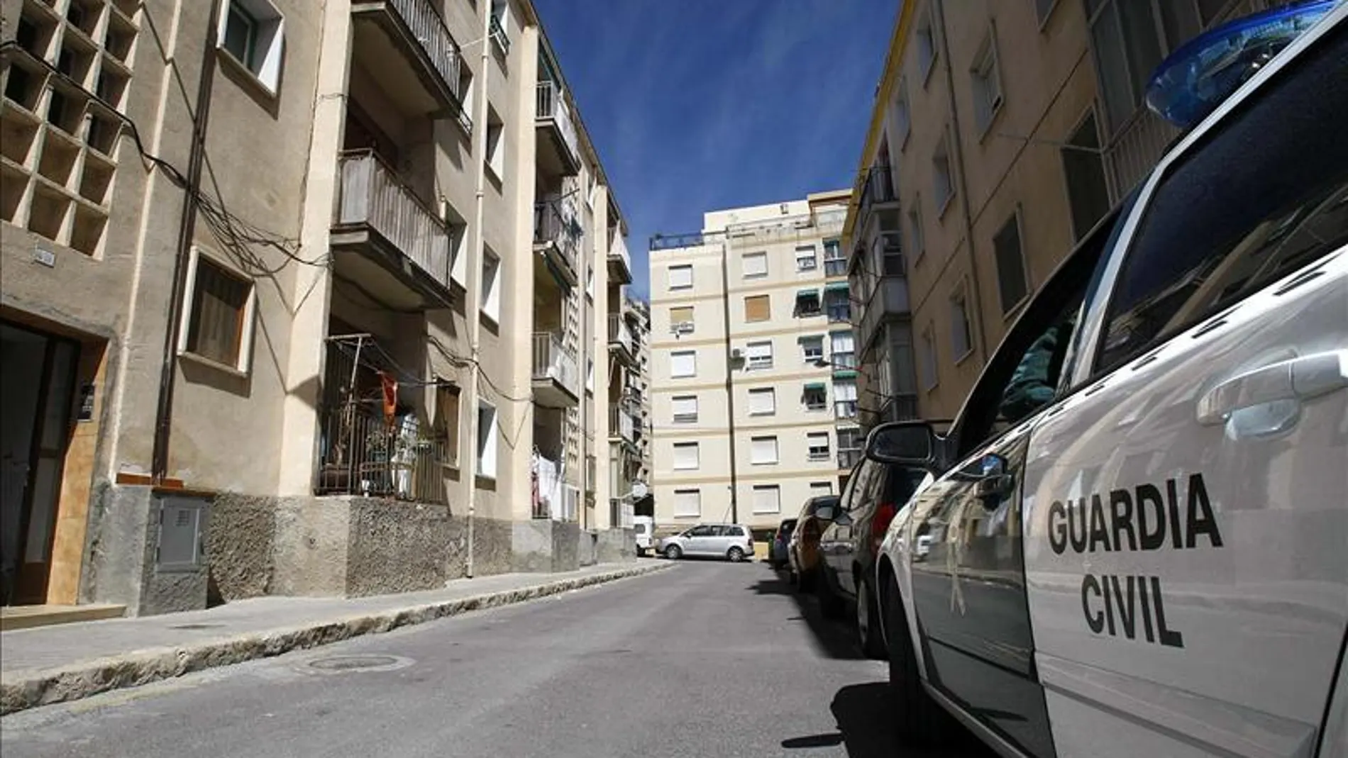 Un coche de la Guardia Civil Un coche de la Guardia Civil