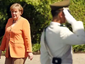 Angela Merkel en Chile Angela Merkel en Chile