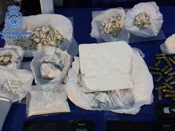 Golpe a la droga en la Cañada Real Golpe a la droga en la Cañada Real