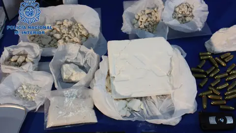 Golpe a la droga en la Cañada Real Golpe a la droga en la Cañada Real