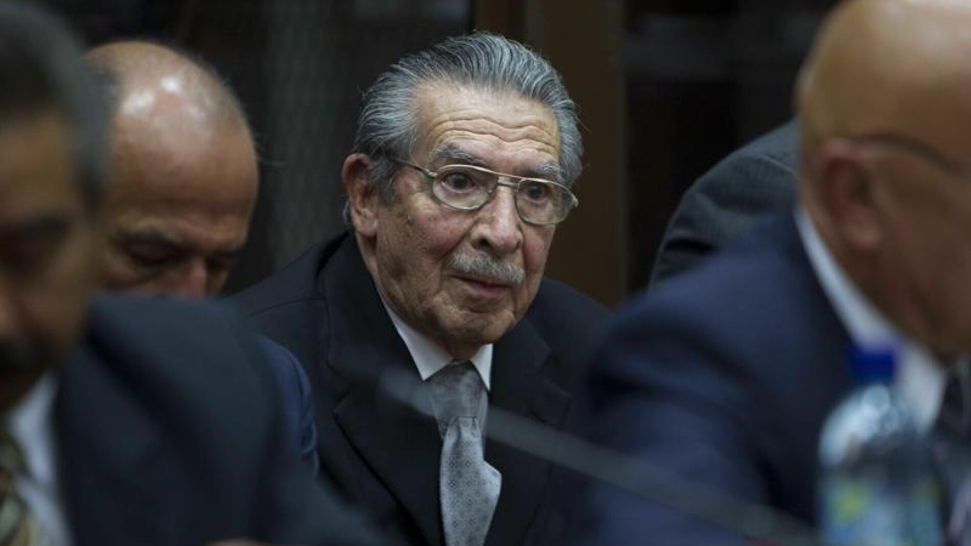 El exgeneral golpista, Jos&eacute; Efra&iacute;n R&iacute;os Montt