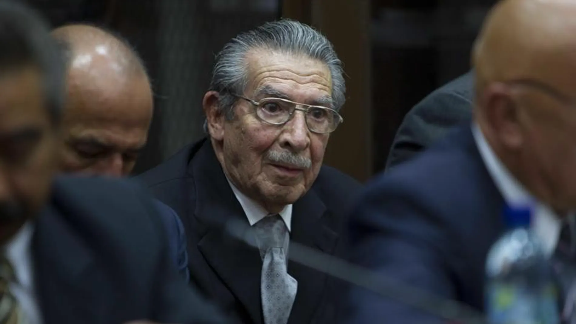 El exgeneral golpista, José Efraín Ríos Montt El exgeneral golpista, José Efraín Ríos Montt