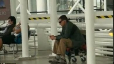 Un turista español lleva dos meses viviendo en el aeropuerto de Santiago de Chile