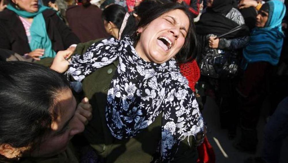 Protesta en la India