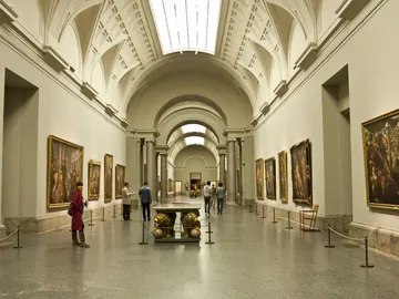 Interior del Museo del Prado Interior del Museo del Prado