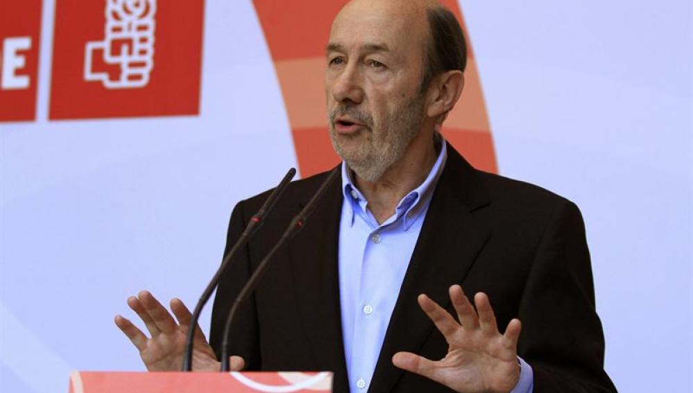 Rubalcaba, durante su comparecencia en la Casa de América