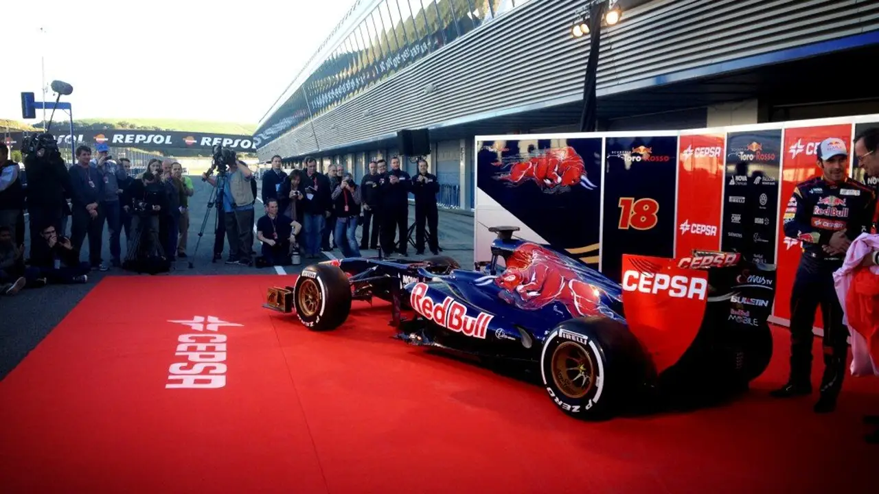 El nuevo STR8 de Toro Rosso