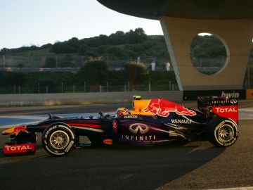El RB9 de Webber en Jerez