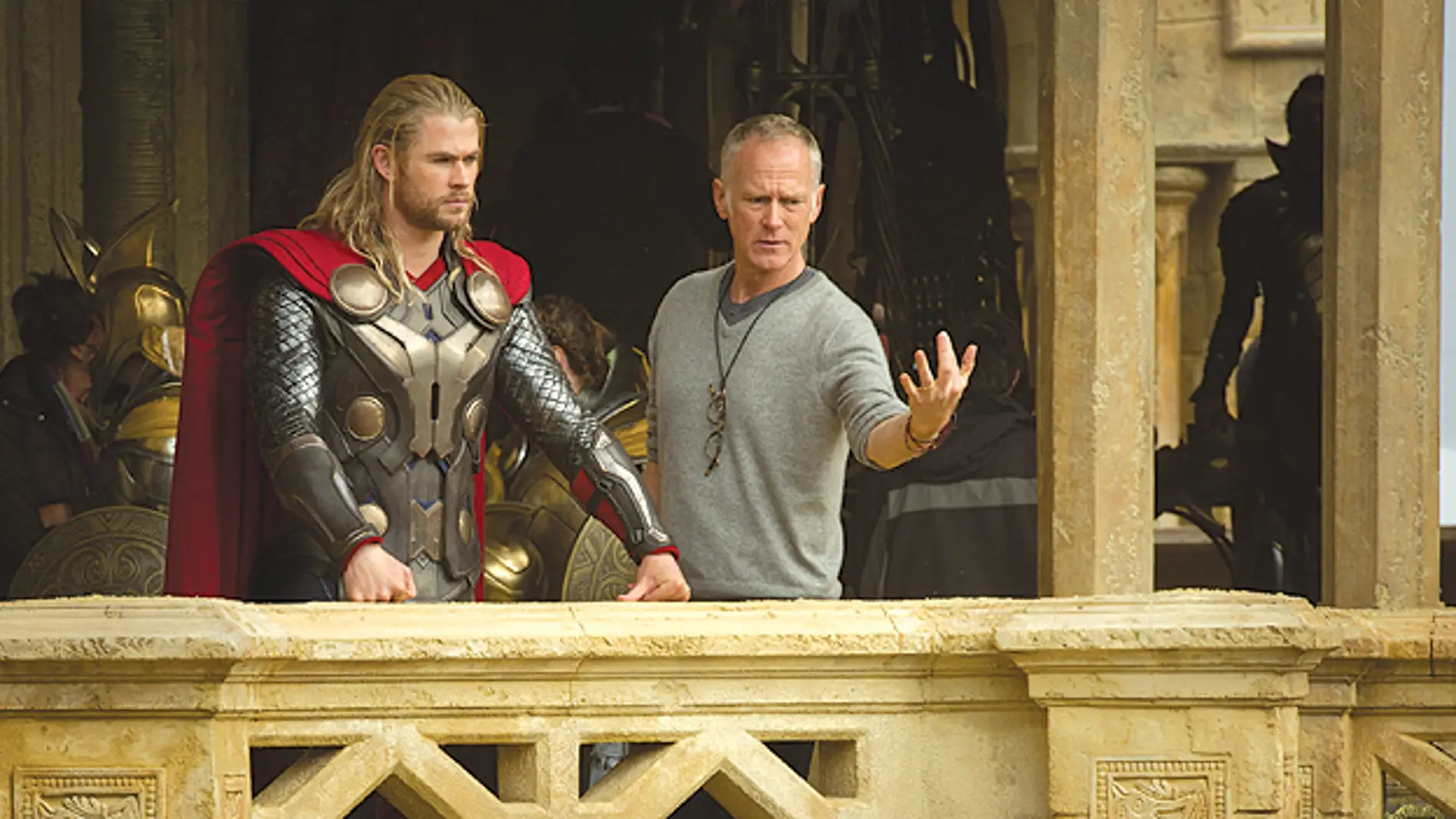 Primera imagen del rodaje de  'Thor, el mundo oscuro'