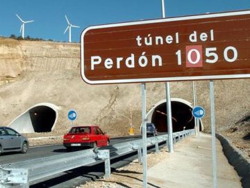 Túnel del Perdón, en Navarra