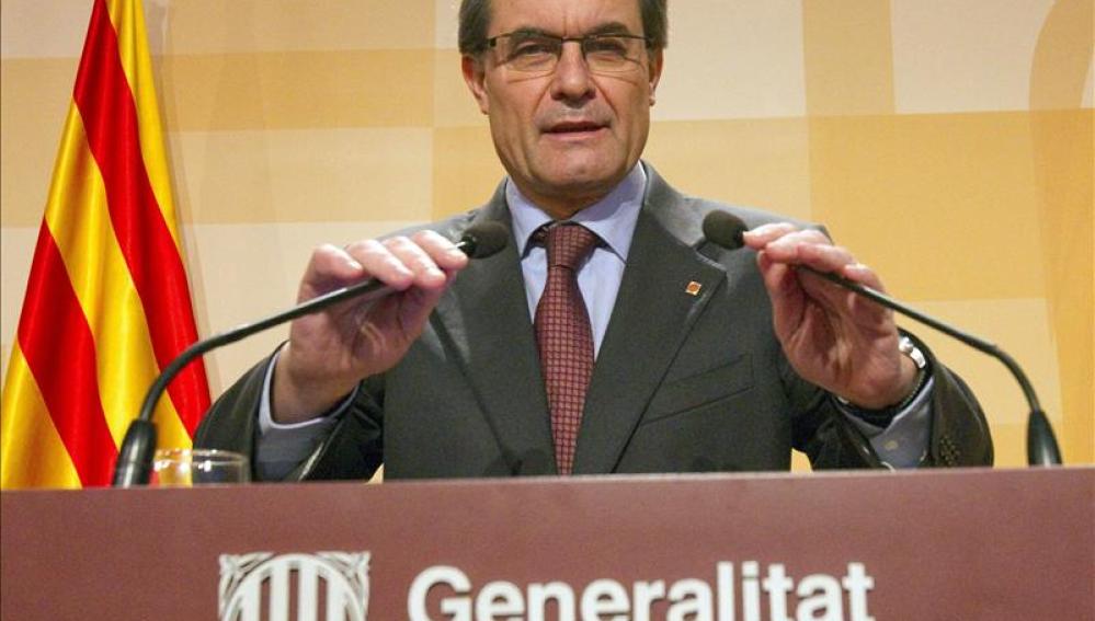 Artur Mas, president de la Generalitat