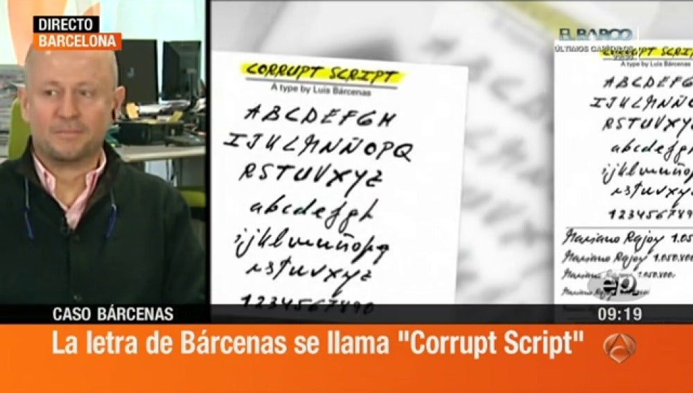 Marc Garriga, creador de la 'corrupt script'