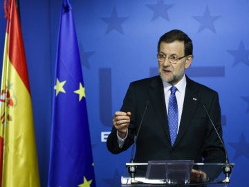 Mariano Rajoy, en Bruselas