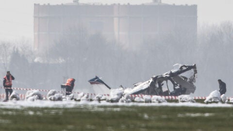 Accidente mortal de una avioneta en Charleroi
