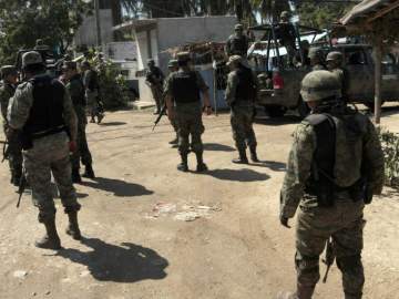 Operación militar en Acapulco