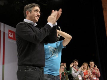 Patxi López en el Congreso socialista del PSOE.