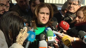 Ada Colau, portavoz de la Plataforma de Afectados por la Hipoteca