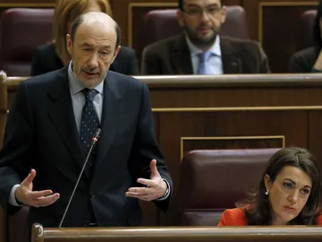 Alfredo Pérez Rubalcaba en el Congreso Alfredo Pérez Rubalcaba en el Congreso