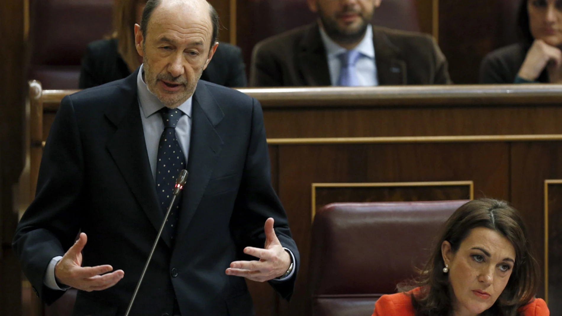 Alfredo Pérez Rubalcaba en el Congreso Alfredo Pérez Rubalcaba en el Congreso
