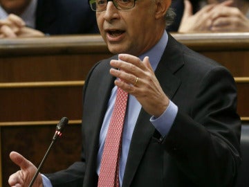 Cristóbal Montoro, ministro de Hacienda