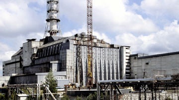 Sarcófago de la central nuclear de Chernóbil