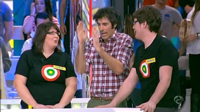 Sergio y Marta consiguen el bote y resuelven al inicio del panel