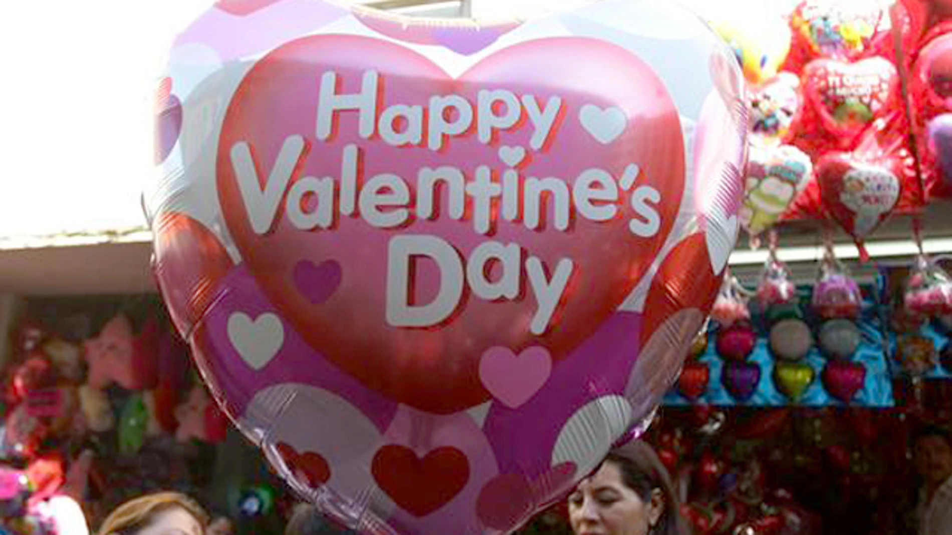 Globo de corazón para el Día de los enamorados Globo de corazón para el Día de los enamorados