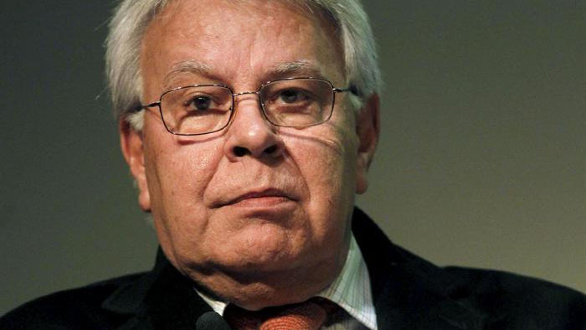 El expresidente del Gobierno, Felipe Gonz&aacute;lez