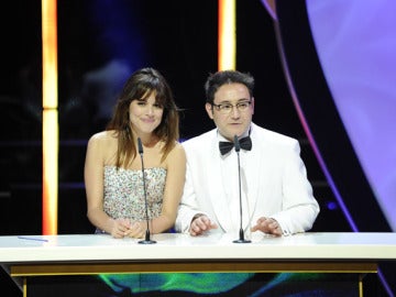 Adriana Ugarte y Carlos Santos