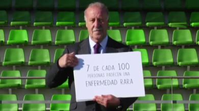 Vicente del Bosque protagoniza la campaña del Día Mundial de las Enfermedades Raras