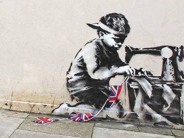 "Slave Labour" de Banksy