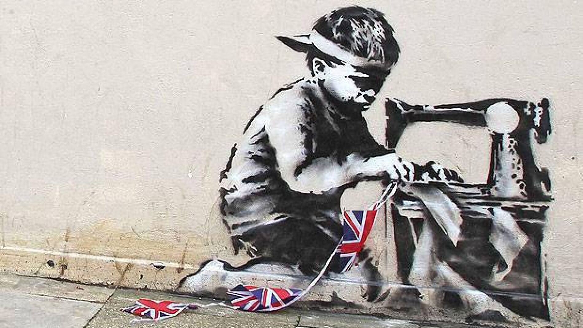 "Slave Labour" de Banksy