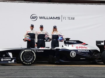 Williams descubre el FW35 en Montmeló 