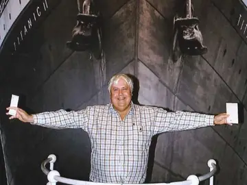 El magnate australiano Clive Palmer El magnate australiano Clive Palmer